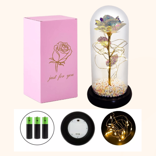 Rosa Eterna Galaxy DreamLove™ + Parlante Bluetooth Premium 🌹🔊