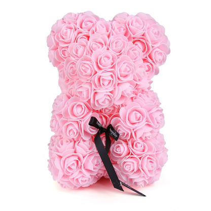 Oso de Rosas Eternas DreamLove™ – Regalo Inolvidable con Luz LED